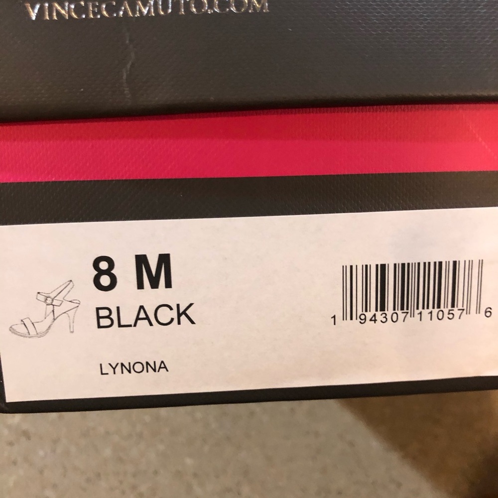 New Vince camuto black heels size 8 & 8.5 - Picture 6 of 7